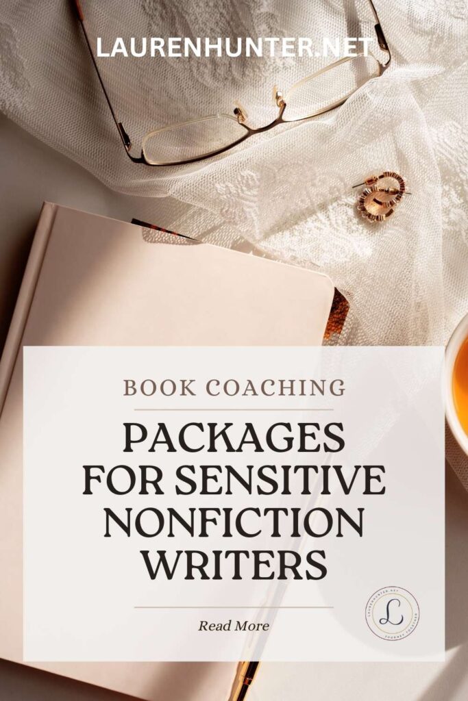 book coaching packages for sensitive nonfiction writers